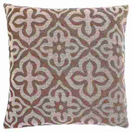 MONARCH SPECIALTIES Pillows, 18 X 18 Square, Insert Included, Accent, Sofa, Couch, Bedroom, Polyester, Brown I 9216